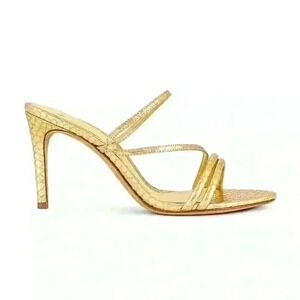 Eve 85 in Snake Oro Alexandre Birman